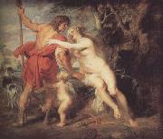 Peter Paul Rubens Venus and Adonis (mk01) USA oil painting artist